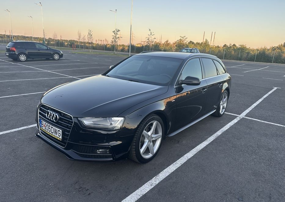 Audi A4 S line Break | 2014 | 10.000 € | 2.0 TDI | Cutie Automată | 182.000 km | Jante 18" S line cu Anvelope Noi